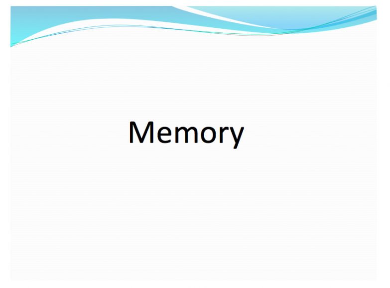 Memory